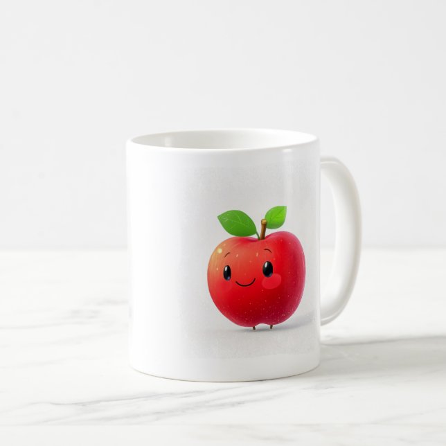 Cute Little Apple Kaffemugg (Framsida höger)