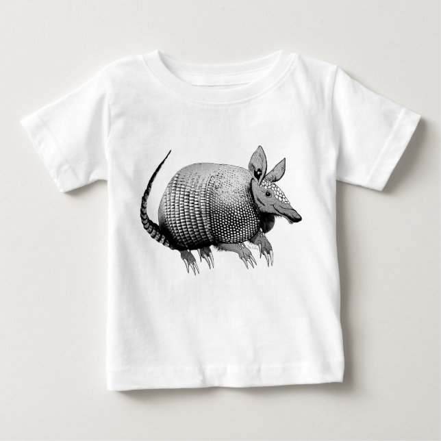 Cute Little Armadillo från Texas - Glaze T-shirt (Framsida)