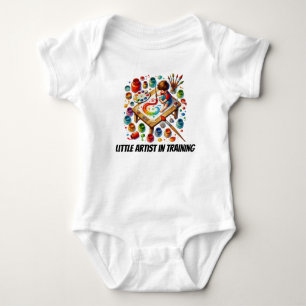 Cute Little Artists in training anpassade T Shirt