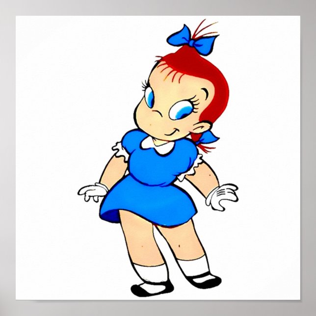 Cute Little Audrey Poster (Framsidan)