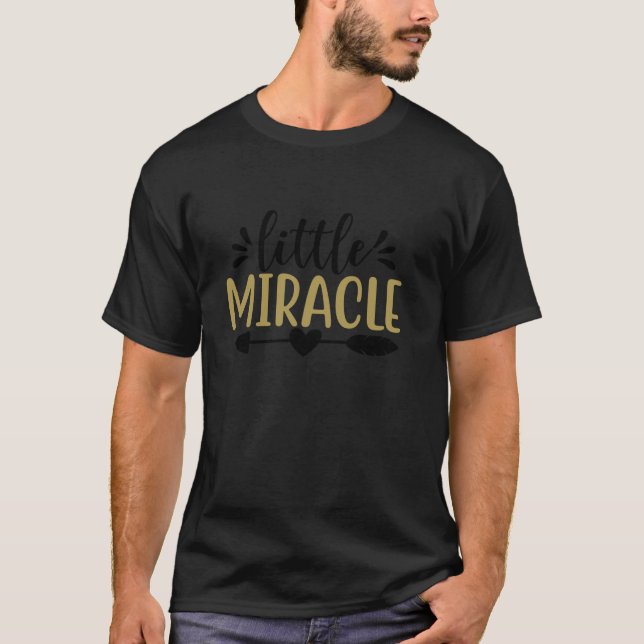 Cute Little Baby Miracle för Syskon Miracle Chil T Shirt (Framsida)