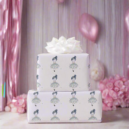 Cute Little Ballerina Princess Birthday Girl Gift Presentpapper