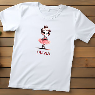 Cute Little Ballerina T Shirt