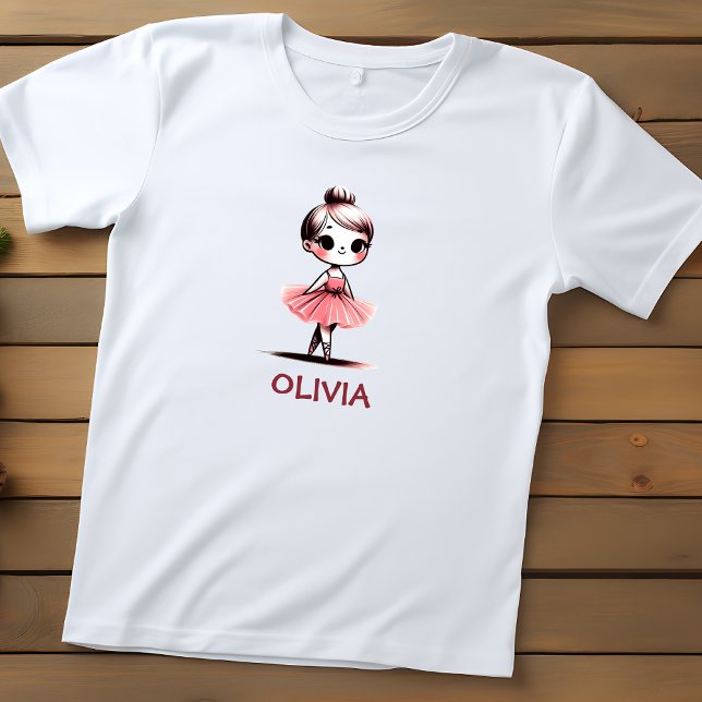 Cute Little Ballerina T Shirt (Skapare uppladdad)