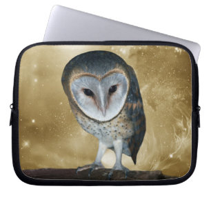 Cute Little Barn Uggla Fantasy Laptop Sleeve