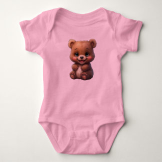 Cute Little Bear Bodydress for Girl T Shirt