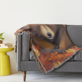 Cute Little Bear Thevet Blanket Filt