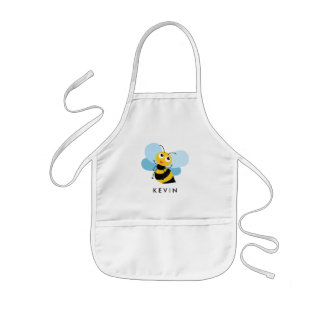 Cute Little BEE Personlig Barnförkläde