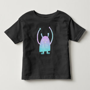 Cute Little Blue Monster T Shirt