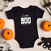 Cute Little BOO Drippy Script Roligt Barn Hallowee