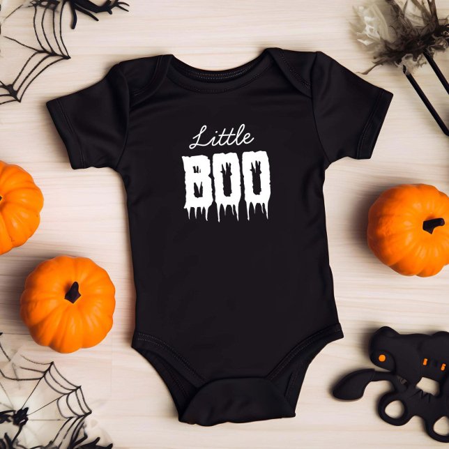 Cute Little BOO Drippy Script Roligt Barn Hallowee T Shirt (Skapare uppladdad)