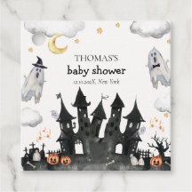 Cute Little Boo Ghost House Baby Shower