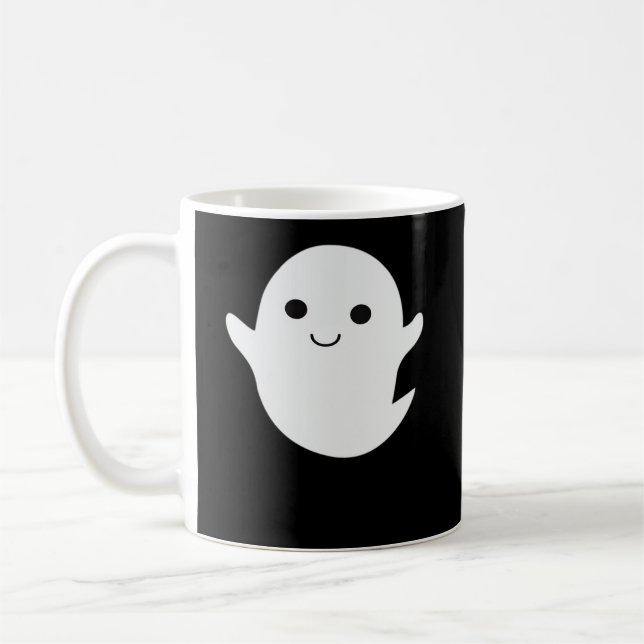 Cute Little Boo Passande Kaffemugg (Vänster)