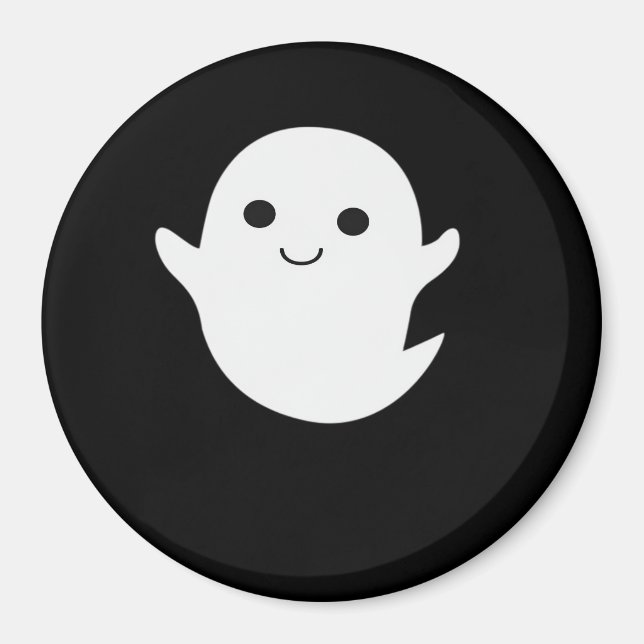 Cute Little Boo Passande Magnet (Framsidan)