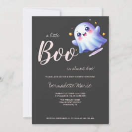 Cute Little Boo-tiful Halloween Baby Shower Inbjudningar