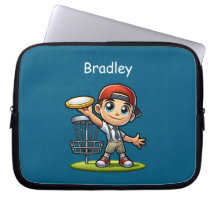 Cute Little Boy spelar Golf-Personlig