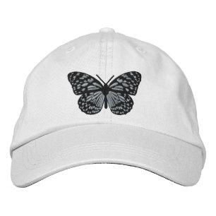 Cute Little Butterfly Broderad Keps