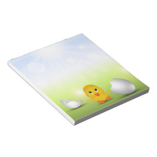 Cute Little Chick - Anteckningsblocket Kids Anteckningsblock