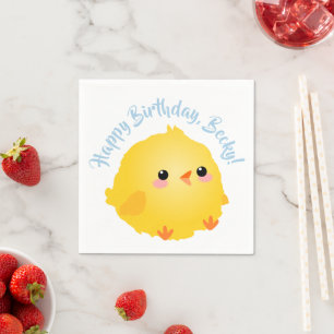 Cute Little Chick Pappersservett