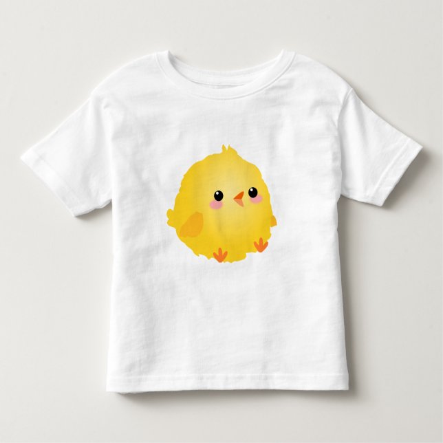 Cute Little Chick T Shirt (Framsida)
