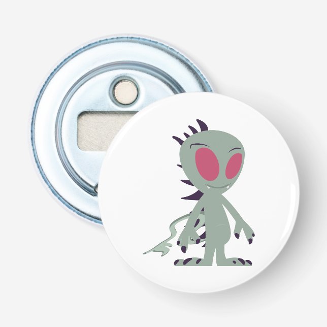 Cute Little Chupacabra Flasköppnare (Framsidan)