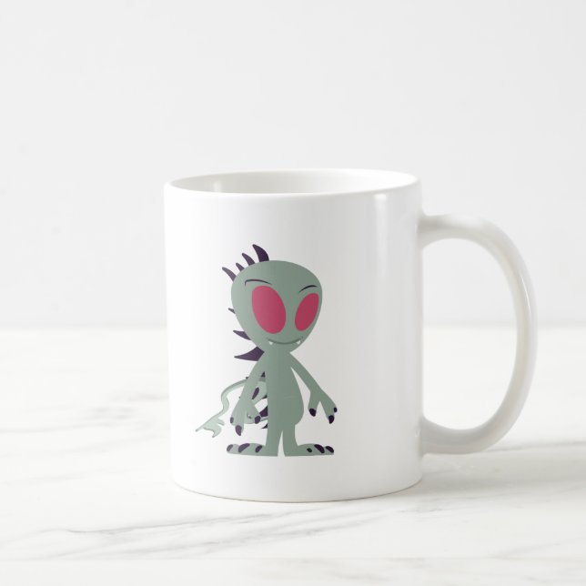 Cute Little Chupacabra Kaffemugg (Höger)