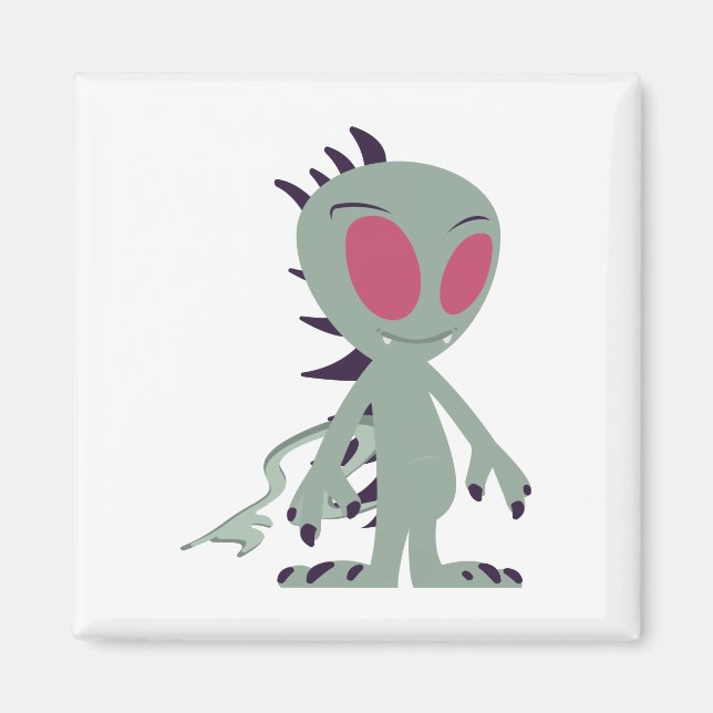 Cute Little Chupacabra Magnet (Framsidan)