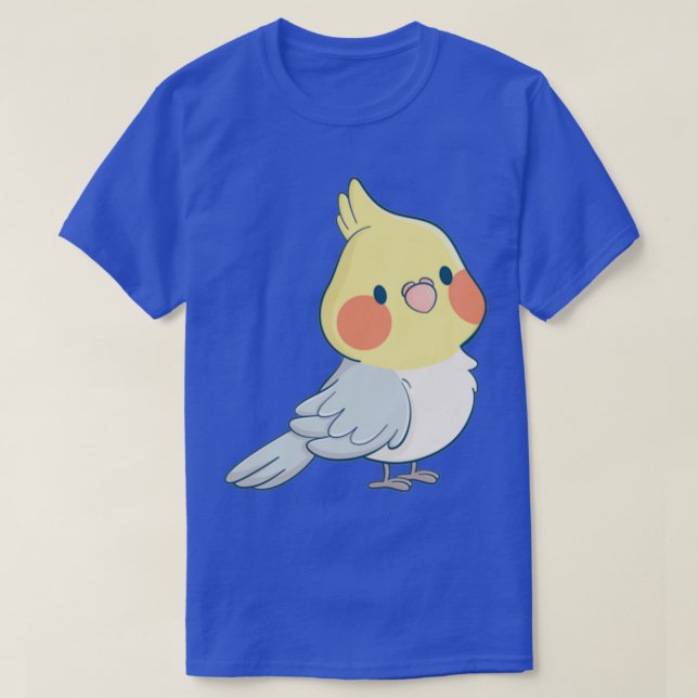 Cute Little cockatit Cute Family Gift-idé för Mo T Shirt (Design framsida)