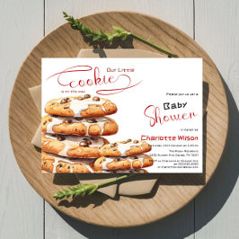 Cute Little Cookie Baby Shower Inbjudningar