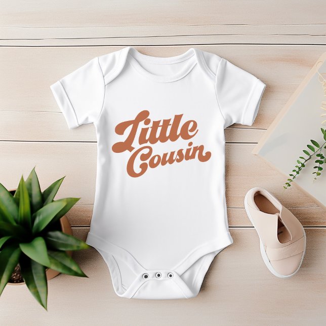 Cute Little Cousin | Brun matchningsfamilj T Shirt (Skapare uppladdad)