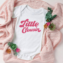 Cute Little Cousin | Matchningsfamilj för Rosa T Shirt