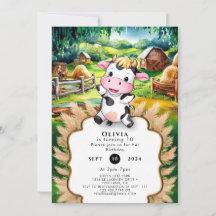 Cute Little Cow Birday