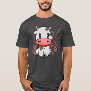 Cute Little Cow Chibi toon Cow Älskare Gift T Shirt