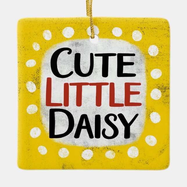 Cute Little Daisy Ornament (Framsida)