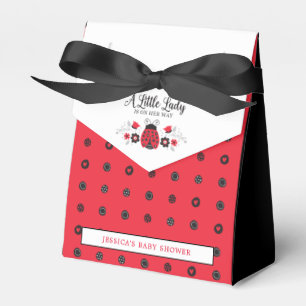 Cute Little Dam Ladybug Baby Shower Presentaskar