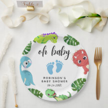 Cute Little Dino Baby Shower
