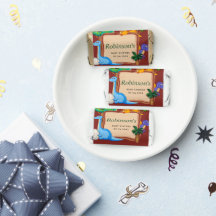 Cute Little Dino Baby Shower Candy Wrappers