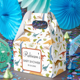 Cute Little Dino Baby Shower Presentaskar