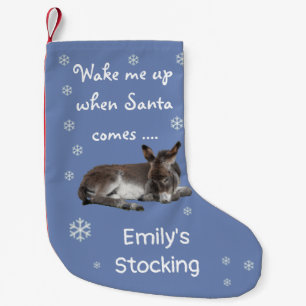 Cute Little Donkey Liten Julstrumpa