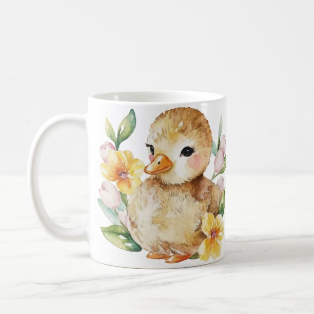 Cute Little Duckies Kaffemugg (Vänster)