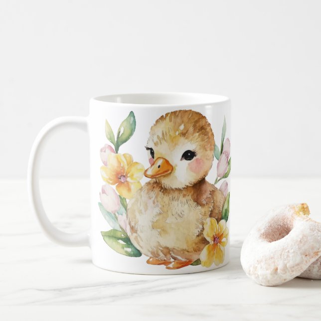 Cute Little Duckies Kaffemugg (Med munk)