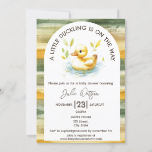 Cute Little Duckling är på väg mot könsneutral Inbjudningar