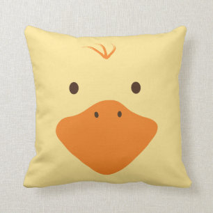 Cute Little Ducky Ansikte Kudde