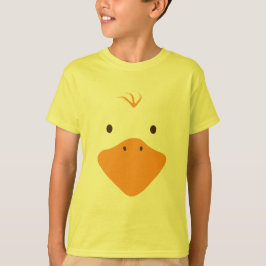 Cute Little Ducky Ansikte T Shirt