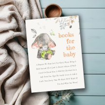 Cute Little Elephant Foliage Bokar for Baby Shower