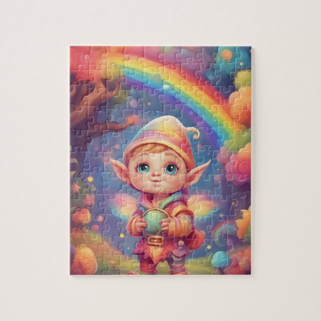 Cute Little Elf Pussel (Vertikal)