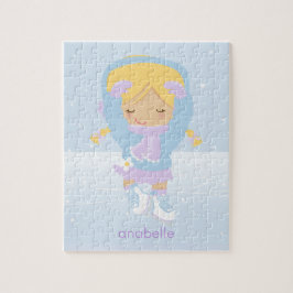 Cute Little Figur Skater Pussel