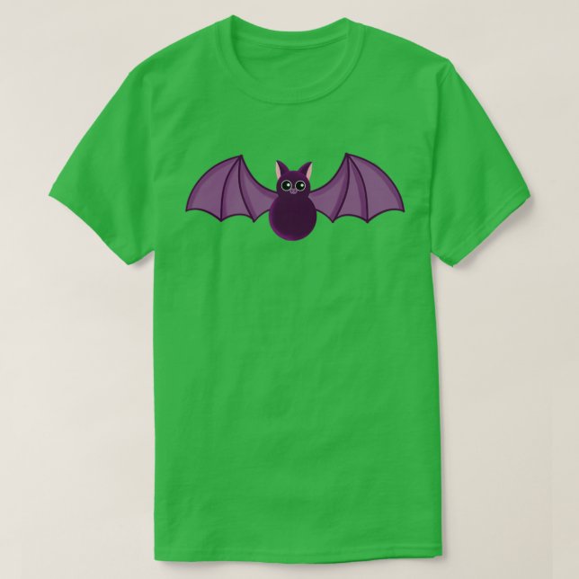 Cute Little Fladdermus T Shirt (Design framsida)