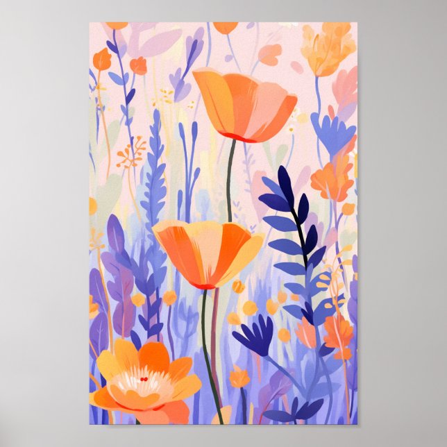 Cute Little Flowers Poster (Framsidan)