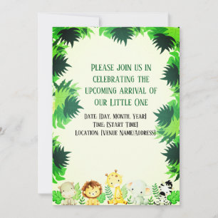 Cute Little Forest Inbjudningar